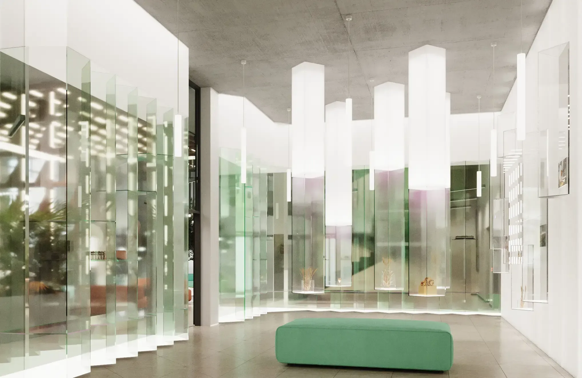 Реконструкция производственного здания в многофункциональный объект, интерьеры изображение 3