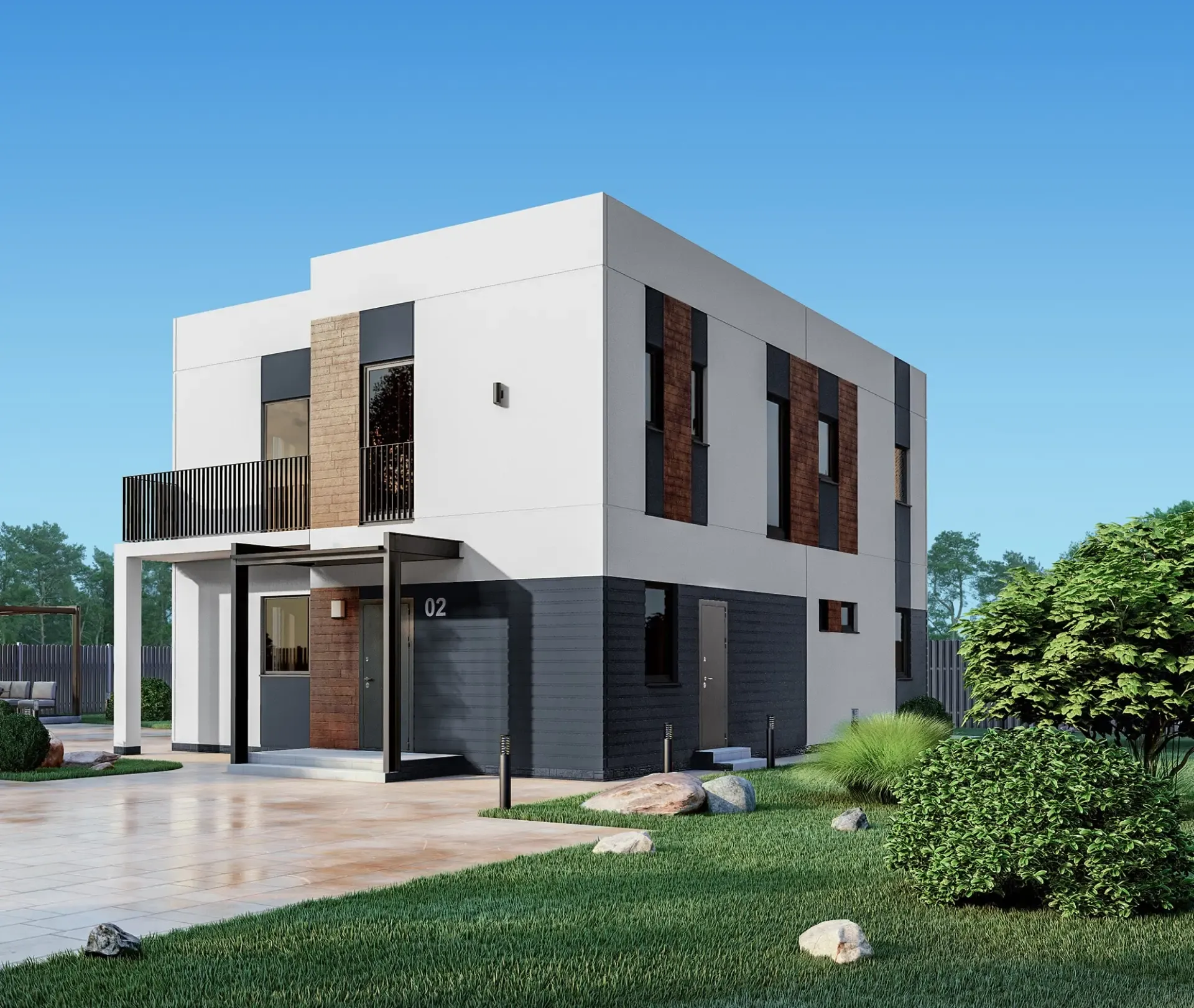 Типовой проект коттеджа 1 в поселке Омалькульма-Аннино изображение 4