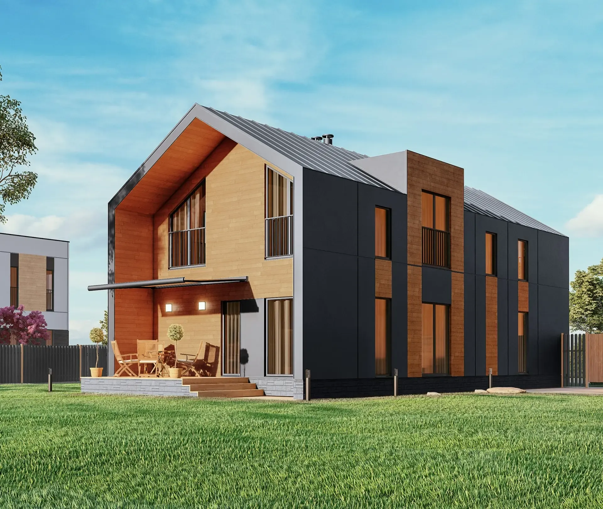 Типовой проект коттеджа 5 в поселке Омалькульма-Аннино изображение 1