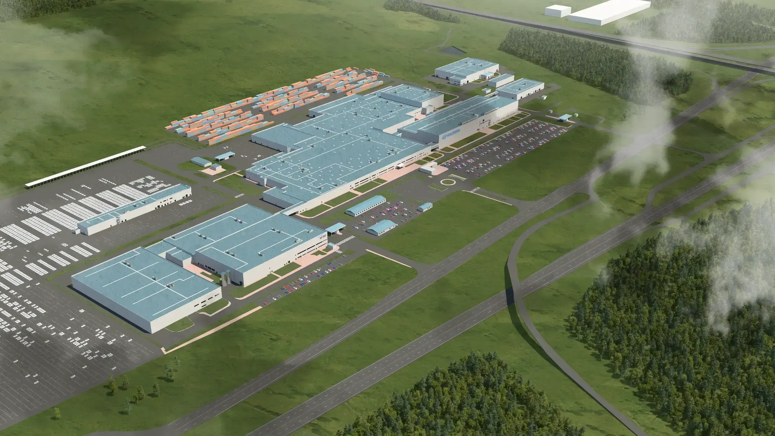 Расширение автозавода Hyundai изображение 2