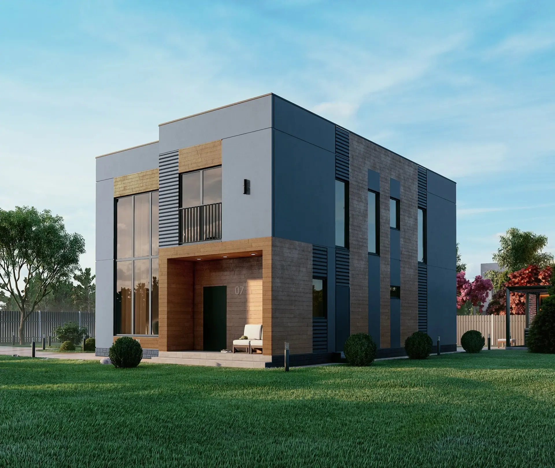 Типовой проект коттеджа 3 в поселке Омалькульма-Аннино изображение 4