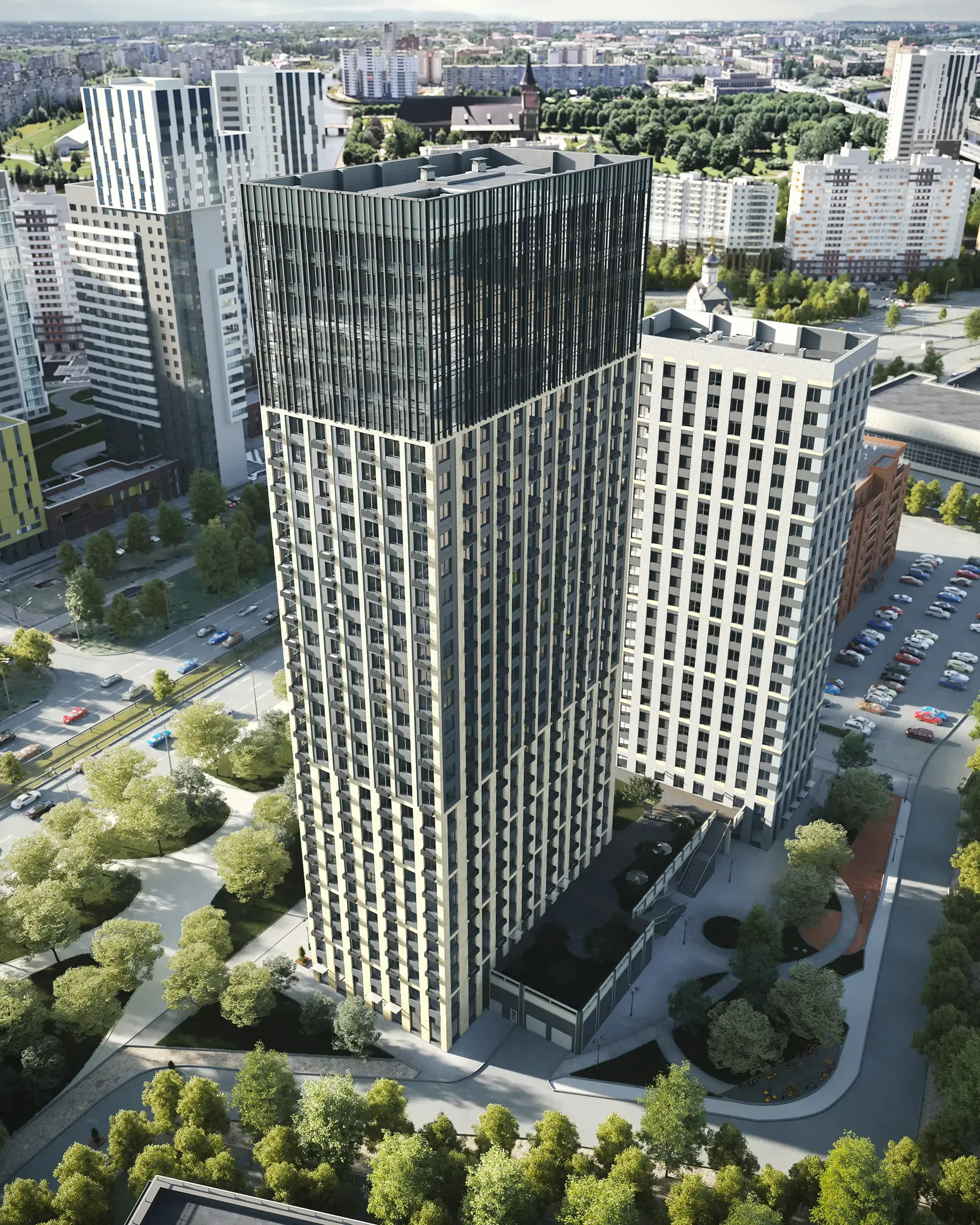 Спроектированный Миторрой ЖК в Москве построен