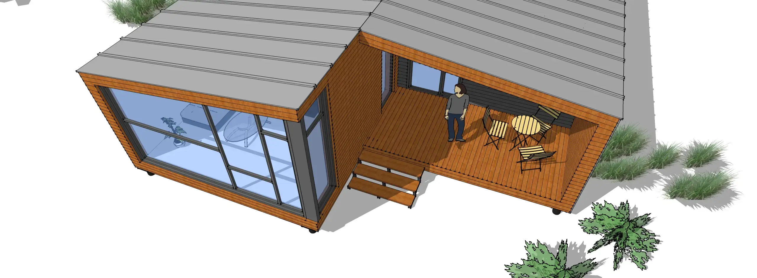 Модульный дом U-House 1 миниатюра 4