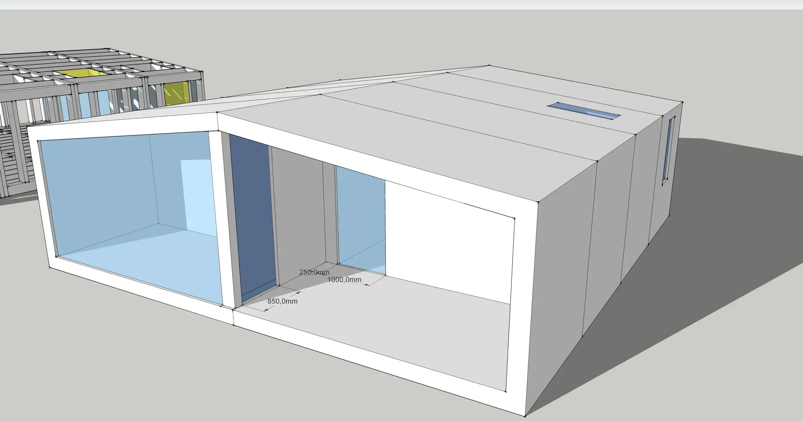Модульный дом U-House 1 миниатюра 1